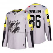 Camiseta Hockey 2018 All Star Carolina Hurricanes Teuvo Teravainen Gris