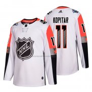 Camiseta Hockey 2018 All Star Los Angeles Kings Anze Kopitar Blanco