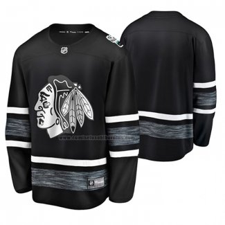 Camiseta Hockey 2019 All Star Chicago Blackhawks Negro