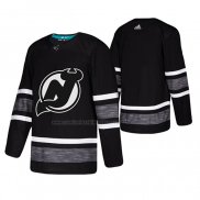 Camiseta Hockey 2019 All Star New Jersey Devils Blank Negro