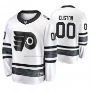 Camiseta Hockey 2019 All Star Philadelphia Flyers Personalizada Blanco