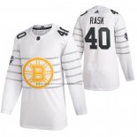 Camiseta Hockey 2020 All Star Boston Bruins Tuukka Rask Autentico Blanco