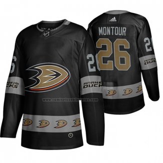 Camiseta Hockey Anaheim Ducks Brandon Montour Breakaway Negro