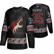 Camiseta Hockey Arizona Coyotes Darcy Kuemper Breakaway Negro