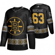 Camiseta Hockey Boston Bruins Brad Marchand Breakaway Negro