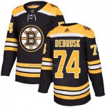 Camiseta Hockey Boston Bruins Jake Debrusk Autentico Primera 2019-20 Negro