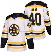 Camiseta Hockey Boston Bruins Tuukka Rask 2018 Segunda Autentico Blanco