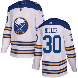 Camiseta Hockey Buffalo Sabres Ryan Miller Autentico 2018 Winter Classic Blanco