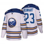 Camiseta Hockey Buffalo Sabres Sam Reinhart Autentico 2018 Winter Classic Blanco