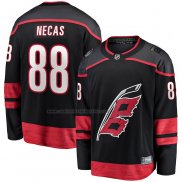 Camiseta Hockey Carolina Hurricanes Martin Necas Primera Breakaway Negro