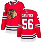 Camiseta Hockey Chicago Blackhawks Erik Gustafsson Primera Autentico Rojo