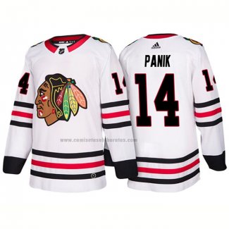 Camiseta Hockey Chicago Blackhawks Richard Panik Segunda 2018 Blanco