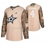 Camiseta Hockey Dallas Stars Miro Heiskanen Veterans Day Camuflaje