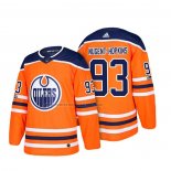 Camiseta Hockey Edmonton Oilers Ryan Nugent-Hopkins 2018 Naranja