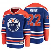 Camiseta Hockey Edmonton Oilers Tobias Rieder Alterno Breakaway Azul