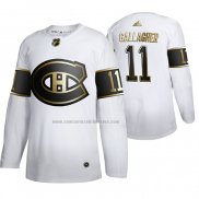 Camiseta Hockey Golden Edition Montreal Canadiens Brendan Gallagher Autentico Blanco