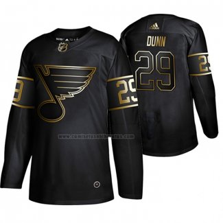 Camiseta Hockey Golden Edition St. Louis Blues Oskar Sundqvist Autentico Negro