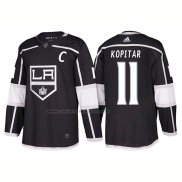 Camiseta Hockey Los Angeles Kings Anze Kopitar Primera 2018 Negro