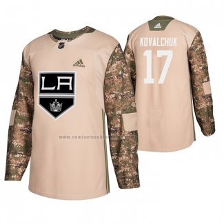 Camiseta Hockey Los Angeles Kings Ilya Kovalchuk Veterans Day Camuflaje