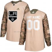 Camiseta Hockey Los Angeles Kings Personalizada Autentico 2017 Veterans Day Camuflaje