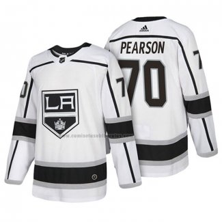 Camiseta Hockey Los Angeles Kings Tanner Pearson Autentico Segunda 2018 Blanco