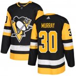 Camiseta Hockey Nino Pittsburgh Penguins Matt Murray Negro Primera Autentico Negro