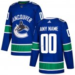 Camiseta Hockey Nino Vancouver Canucks Personalizada Primera Azul