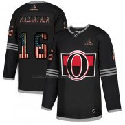 Camiseta Hockey Ottawa Senators Macarthur 2020 USA Flag Negro