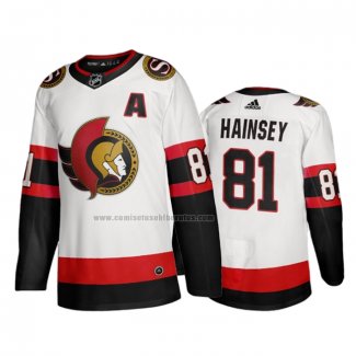 Camiseta Hockey Ottawa Senators Ron Hainsey Segunda 2020-21 Blanco