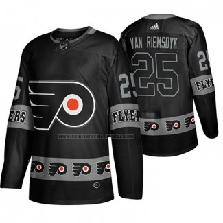 Camiseta Hockey Philadelphia Flyers James Van Riemsdyk Breakaway Negro