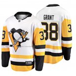 Camiseta Hockey Pittsburgh Penguins Derek Grant 2019 Segunda Breakaway Blanco