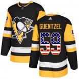 Camiseta Hockey Pittsburgh Penguins Guentzel Negro