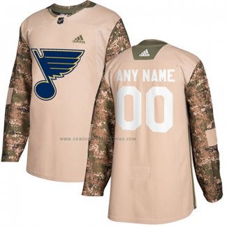 Camiseta Hockey St. Louis Blues Personalizada Negro