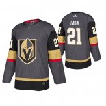 Camiseta Hockey Vegas Golden Knights Cody Eakin Autentico Gris