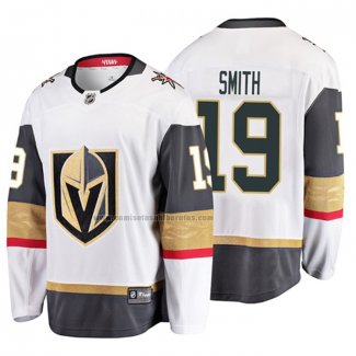 Camiseta Hockey Vegas Golden Knights Reilly Smith 2019 Segunda Breakaway Blanco