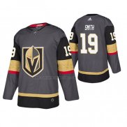 Camiseta Hockey Vegas Golden Knights Reilly Smith Autentico Gris