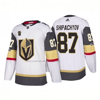 Camiseta Hockey Vegas Golden Knights Vadim Shipachyov Segunda 2018 Blanco