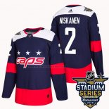 Camiseta Hockey Washington Capitals Matt Niskanen 2018 Stadium Series Autentico Azul