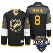 Camiseta Hockey 2016 All Star San Jose Sharks Joe Pavelski Negro