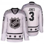 Camiseta Hockey 2017 All Star Columbus Blue Jackets Seth Jones Blanco