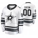 Camiseta Hockey 2019 All Star Dallas Stars Personalizada Blanco