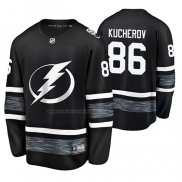 Camiseta Hockey 2019 All Star Tampa Bay Lightning Nikita Kucherov Negro