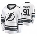 Camiseta Hockey 2019 All Star Tampa Bay Lightning Steven Stamkos Blanco