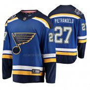 Camiseta Hockey 2020 All Star St. Louis Blues Alex Pietrangelo Alterno Autentico Azul