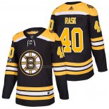 Camiseta Hockey Boston Bruins Tuukka Rask Primera Autentico 2018 Negro