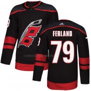 Camiseta Hockey Carolina Hurricanes Michael Ferland Autentico Alterno Negro