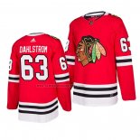 Camiseta Hockey Chicago Blackhawks Carl Dahlstrom Primera Autentico 2019-20 Rojo