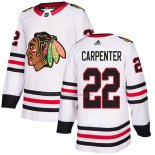 Camiseta Hockey Chicago Blackhawks Ryan Carpenter Road Autentico Blanco