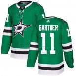 Camiseta Hockey Dallas Stars Mike Gartner Primera Autentico Verde