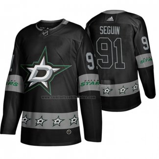 Camiseta Hockey Dallas Stars Tyler Seguin Breakaway Negro